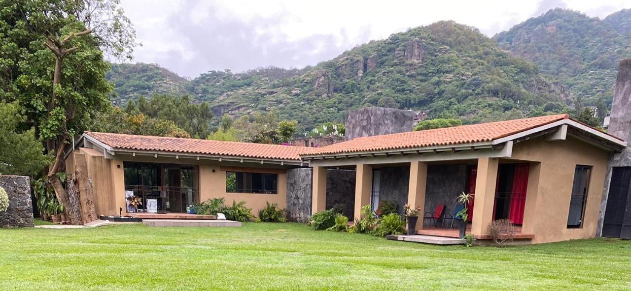 Hostal Villa Quieta Tepoztlán Kültér fotó