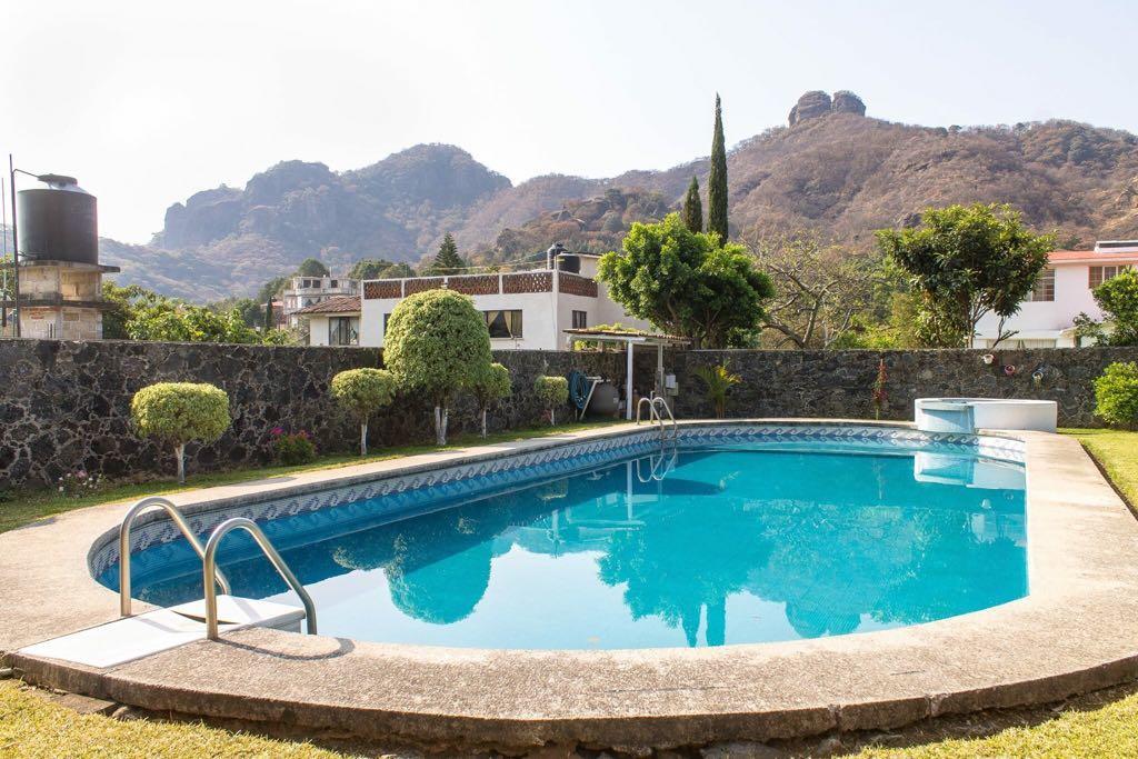 Hostal Villa Quieta Tepoztlán Kültér fotó