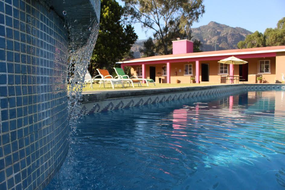Hostal Villa Quieta Tepoztlán Kültér fotó